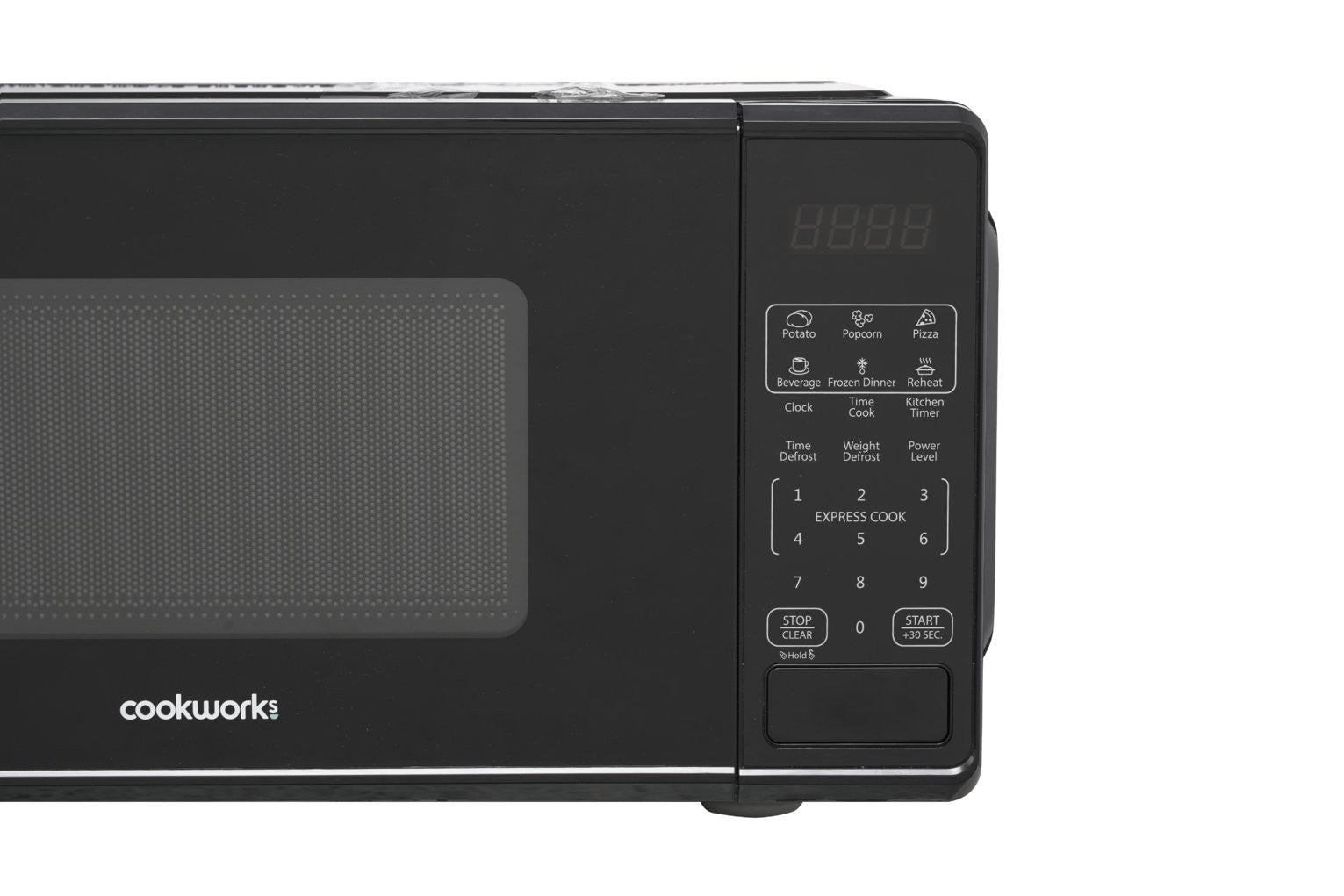 Cookworks 700W Digital Microwave - Black