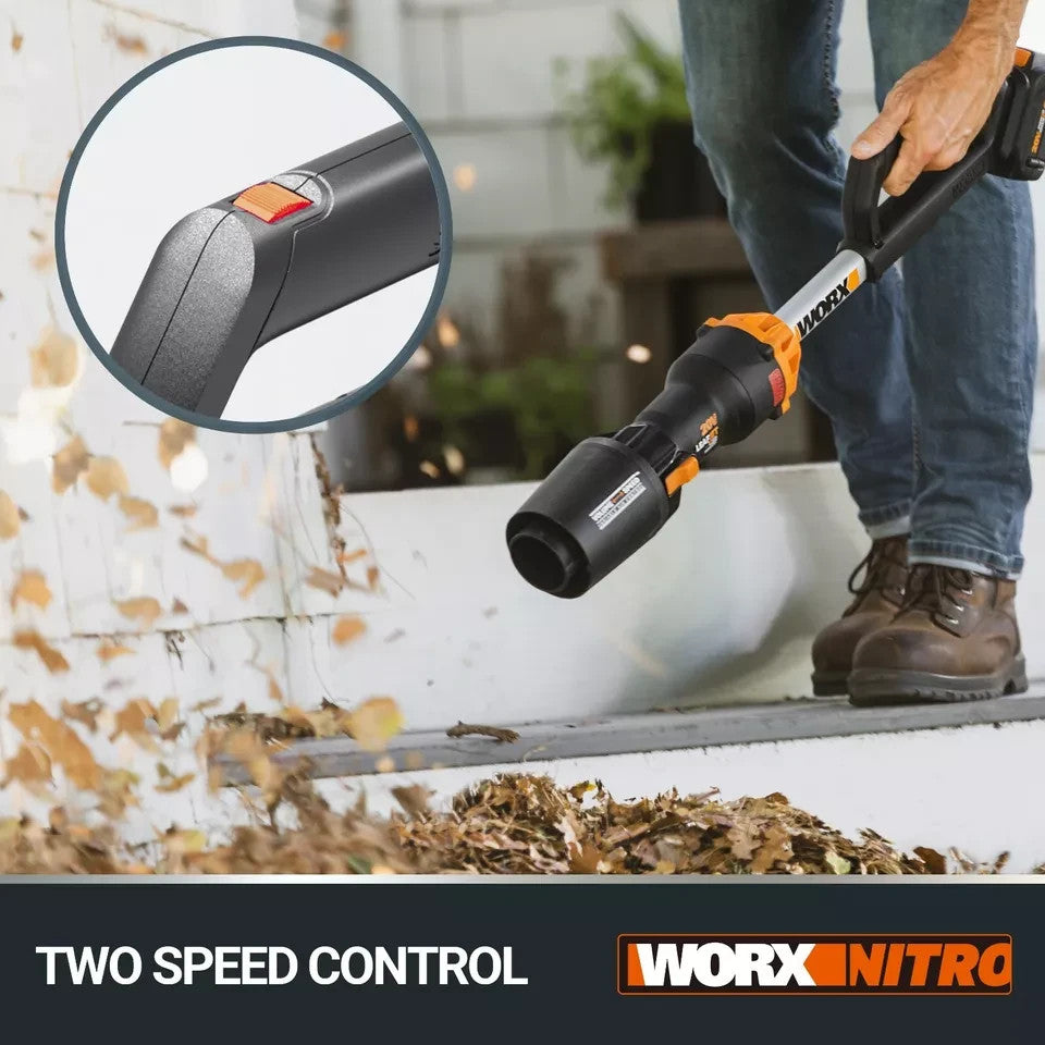 Worx Nitro Cordless LeafJet Blower - 20V