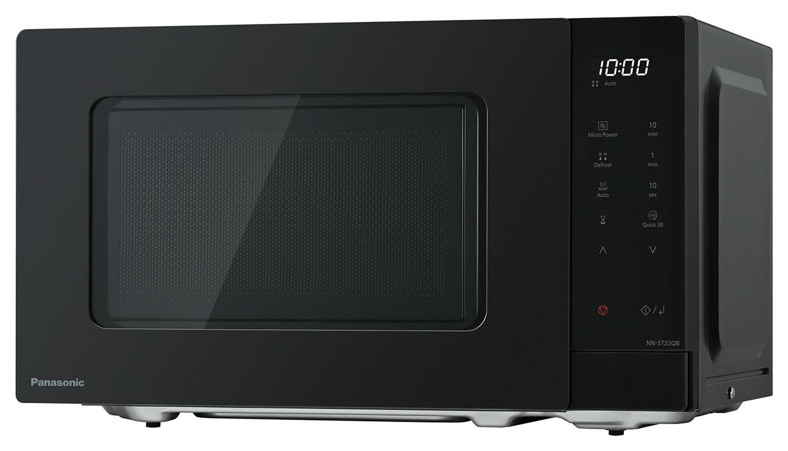 Panasonic NN-ST22QBBPQ 20L 800W Standard Microwave - Black