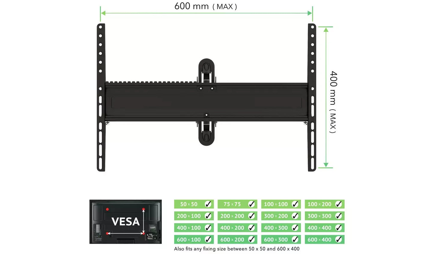AVF Superior Multi-Position 40-85 Inch TV Wall Bracket