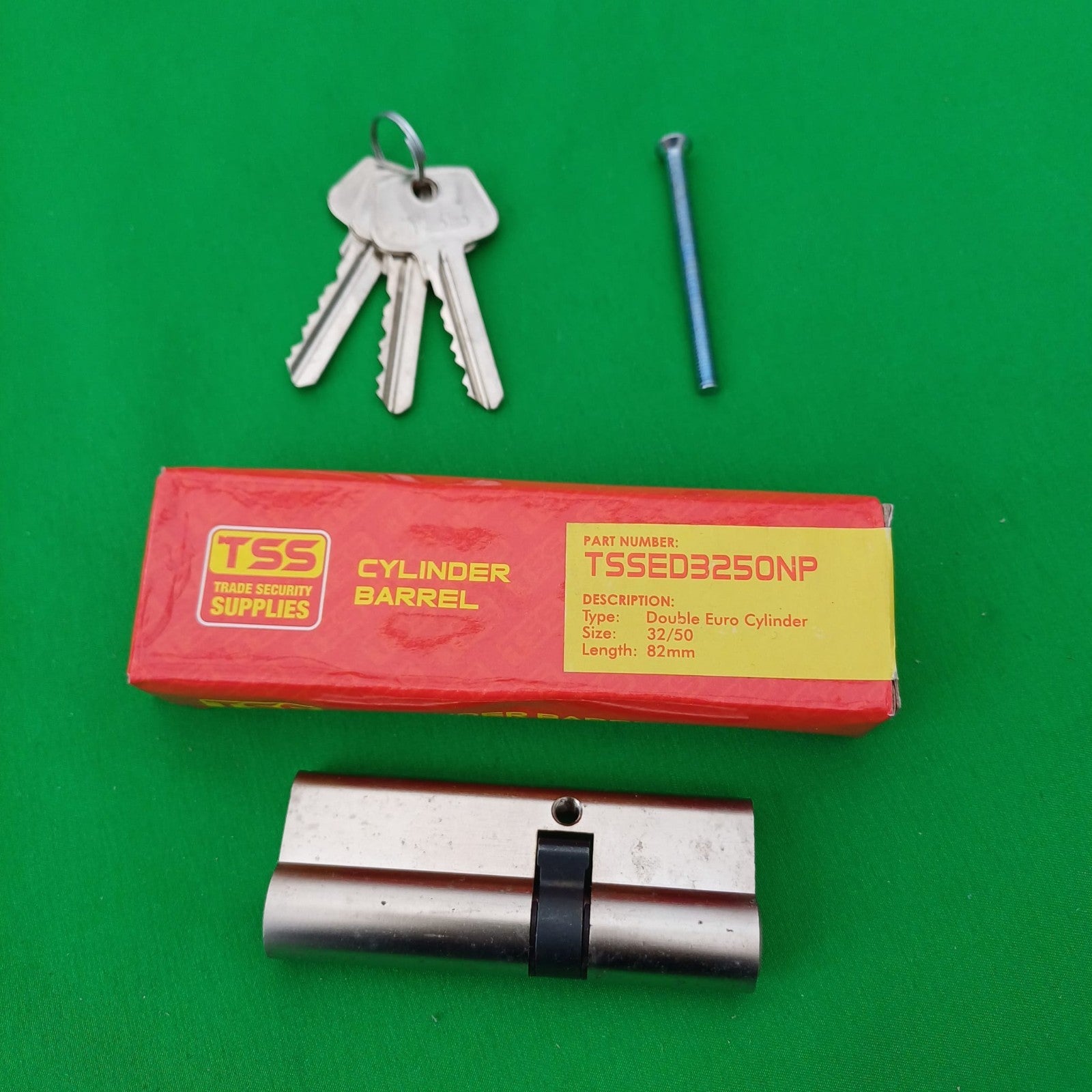 TSS Cylinder Barrel Lock & 3 Keys