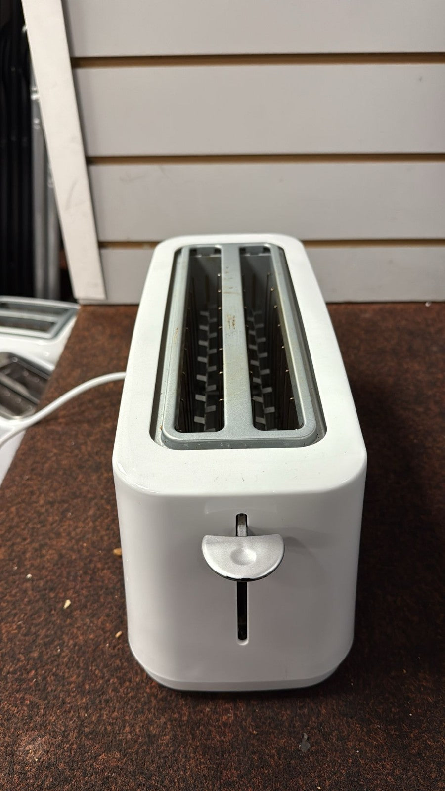 Cookworks Long Slot 4 Slice Toaster - White