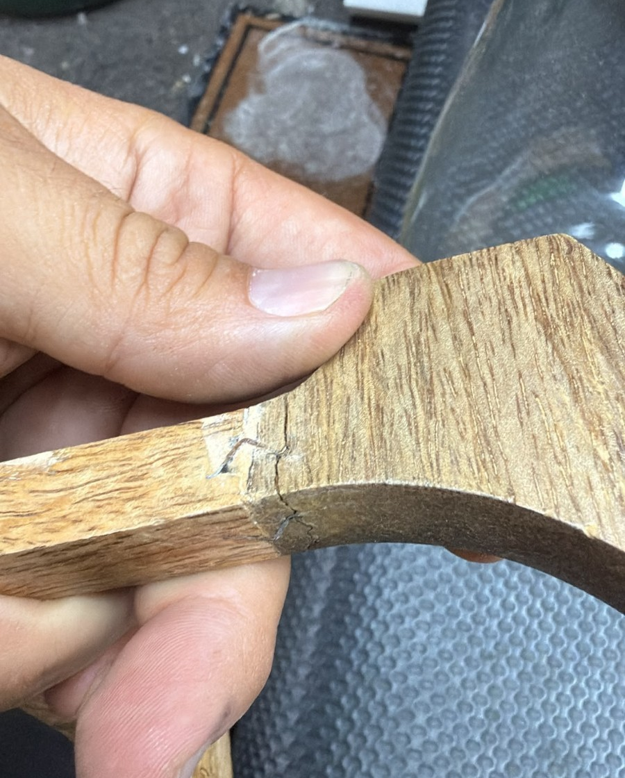 Habitat Large Hurricane with Wooden Legs - Natural