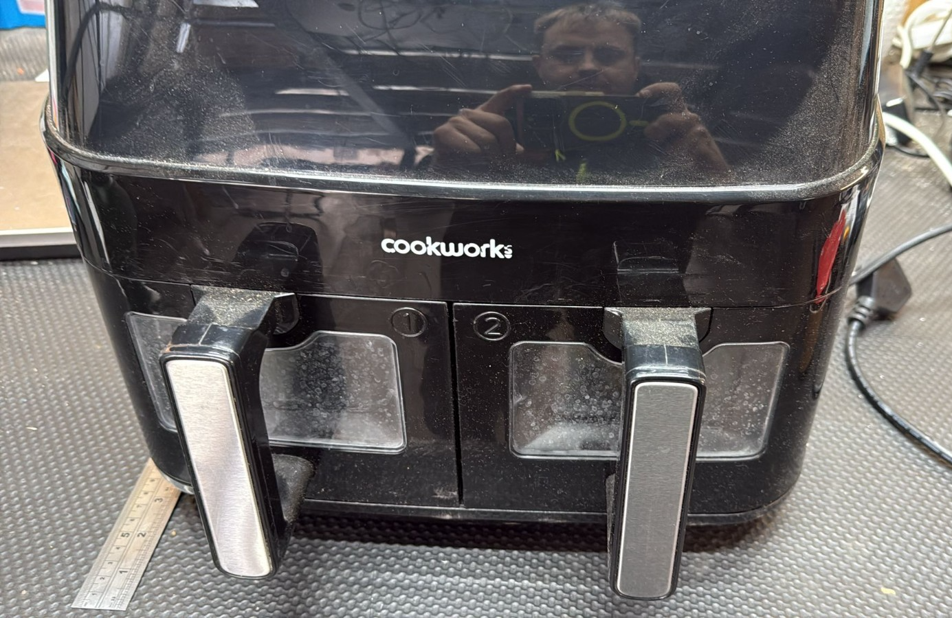 Cookworks 9L Dual Air Fryer - Black