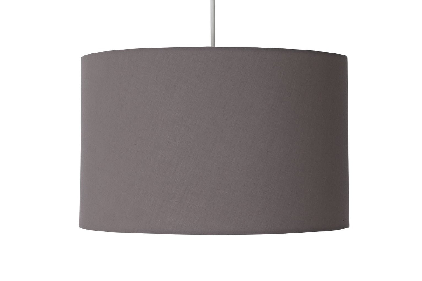 Home Grey Easy Fit Lampshade - 40cm