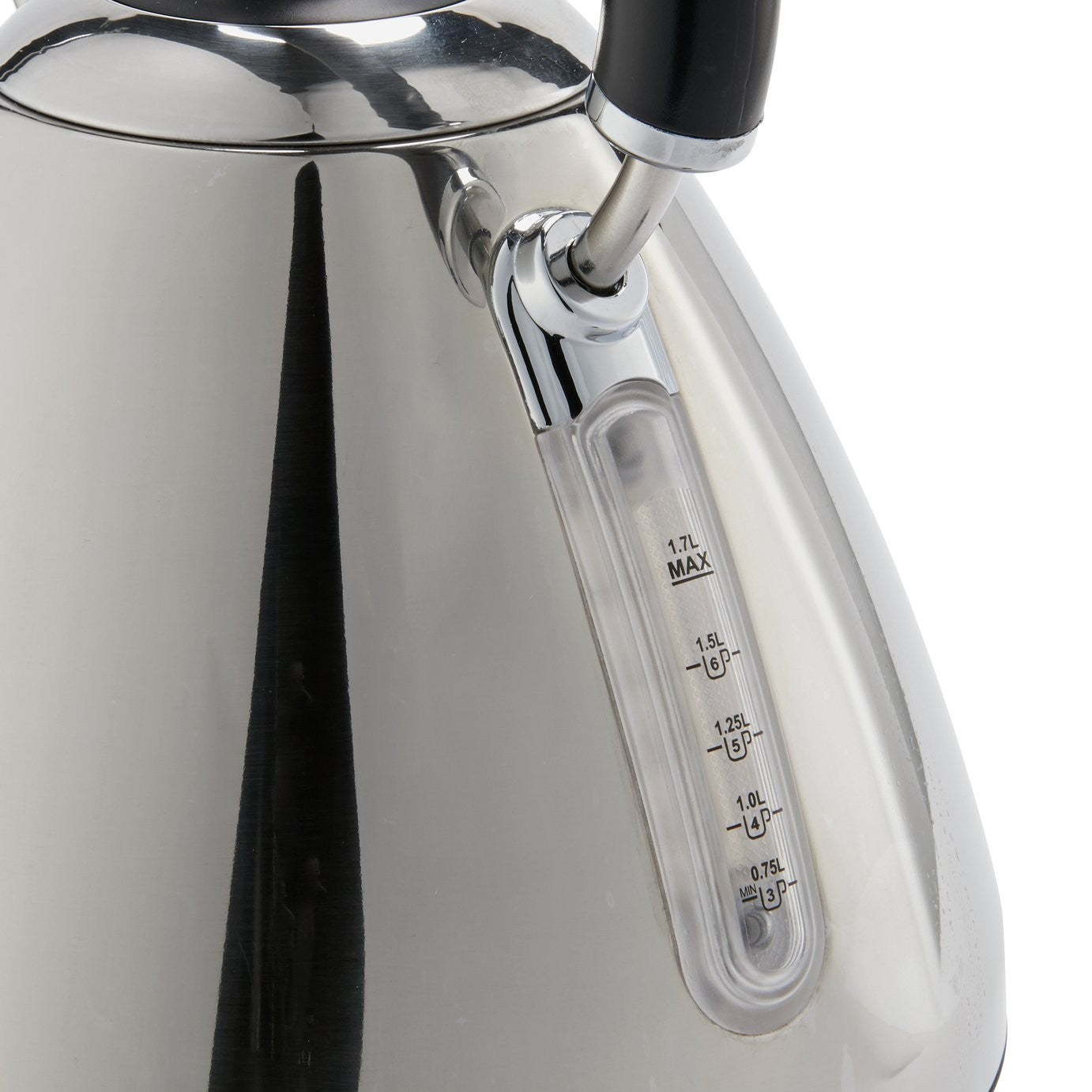 Cookworks Pyramid Kettle - Stainless Steel