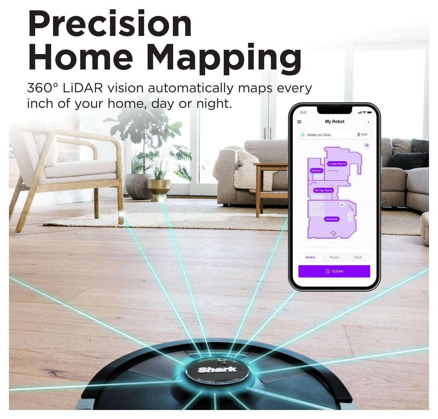 Shark Matrix Plus 2-in-1 Cordless Robot Vacuum Cleaner (NO MOP)
