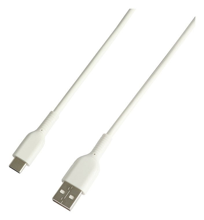 USB-C to USB-A 2.0 3m Charging Cable - White