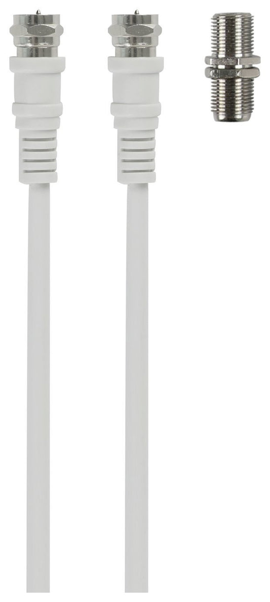 10m Satellite Extension Lead - Nickel Plated