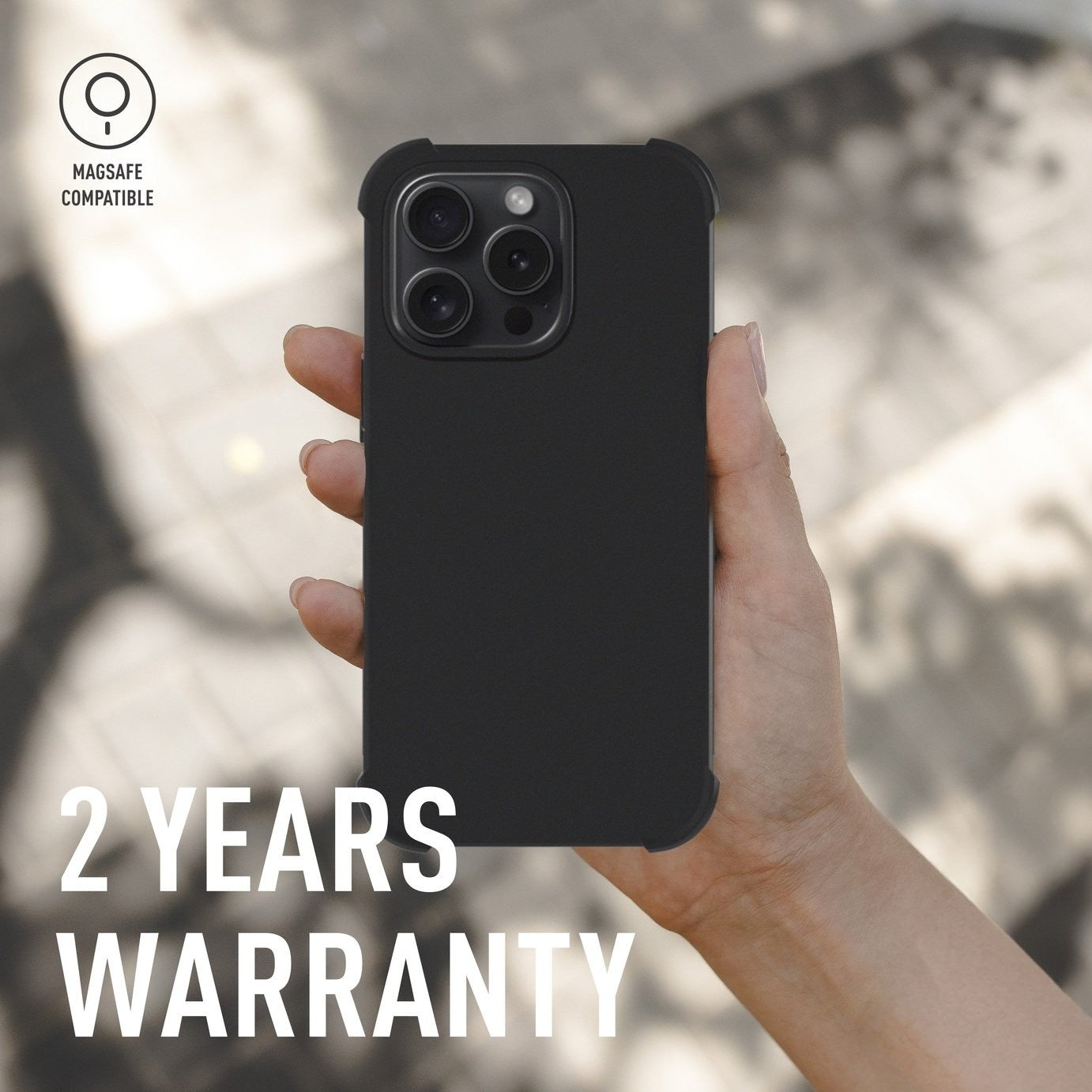 Skech iPhone 16 Pro Max Phone Case & Glass Screen Protector
