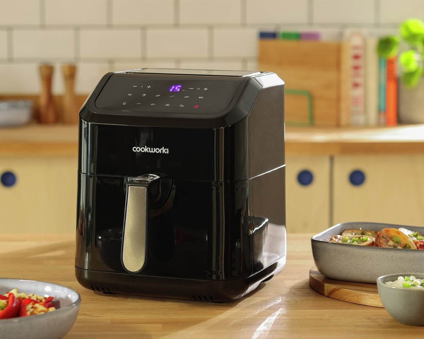 Cookworks 5L Air Fryer - Black