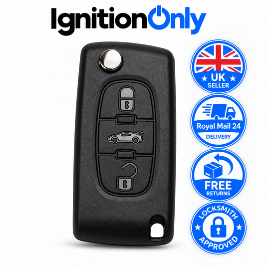 3 Button HU83 CE0523 Flip Remote Key Fob 433MHz for Citroën C2 C3 C4