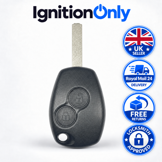 Replacement 2 Button VA2 Key Fob Case for Renault Kangoo Twingo Modus