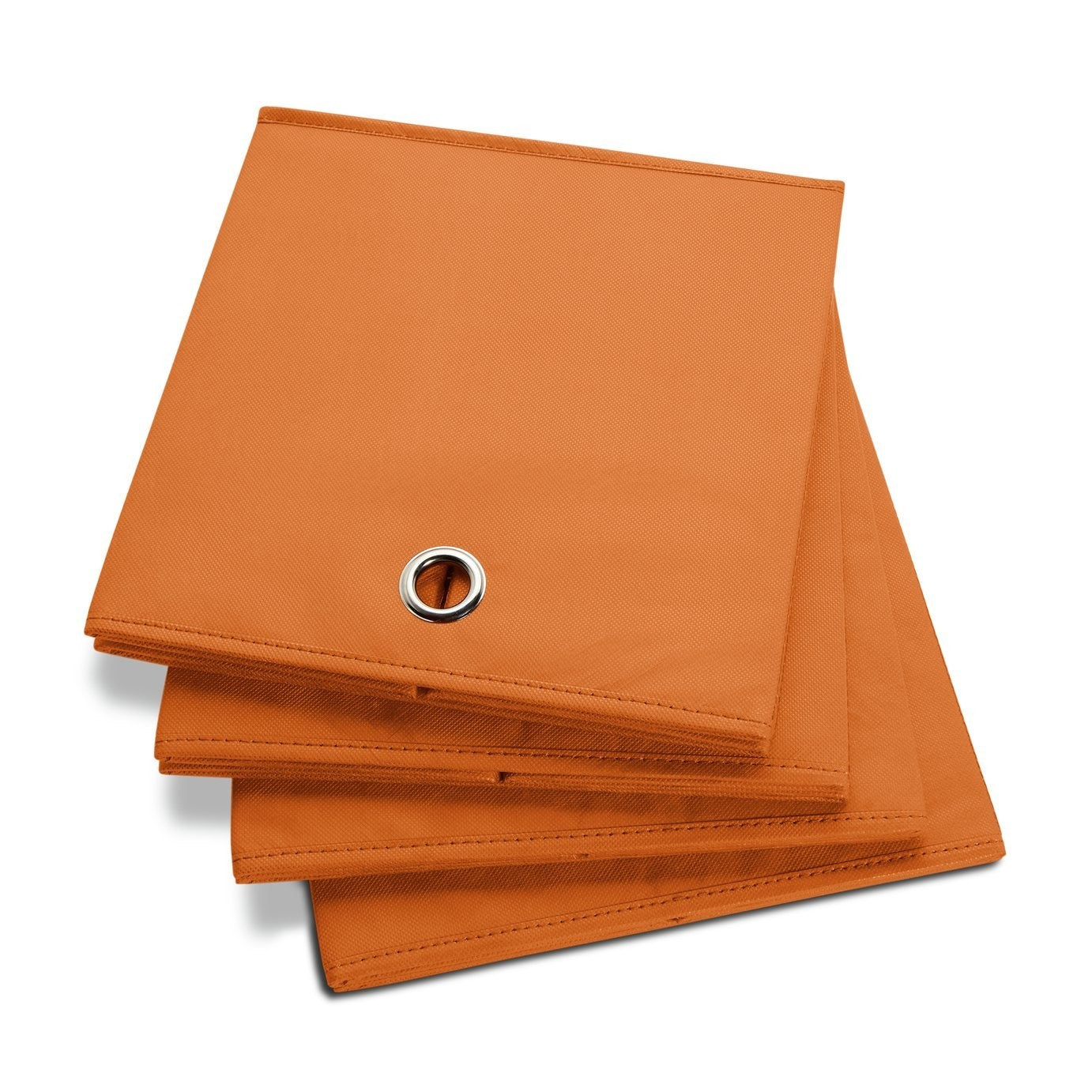 Home Set of 4 Squares Plus Boxes - Orange