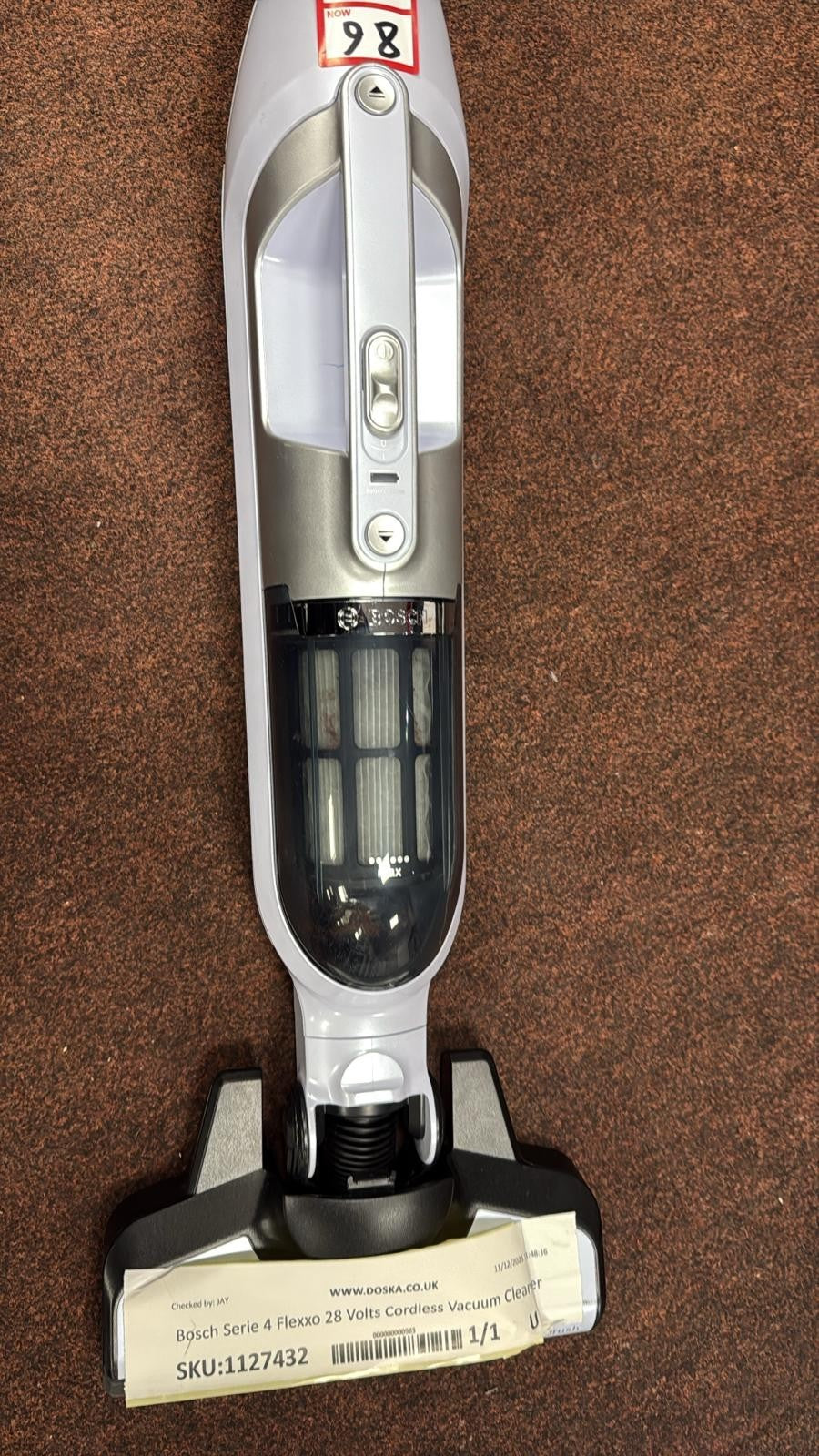 Bosch Serie 4 Flexxo 28 Volts Cordless Vacuum Cleaner