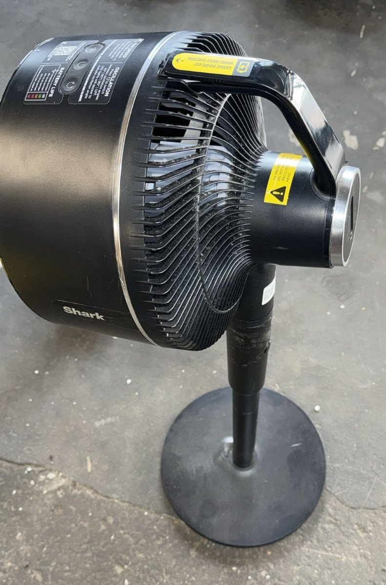 Shark FlexBreeze Black Pedestal Fan - 13 Inch