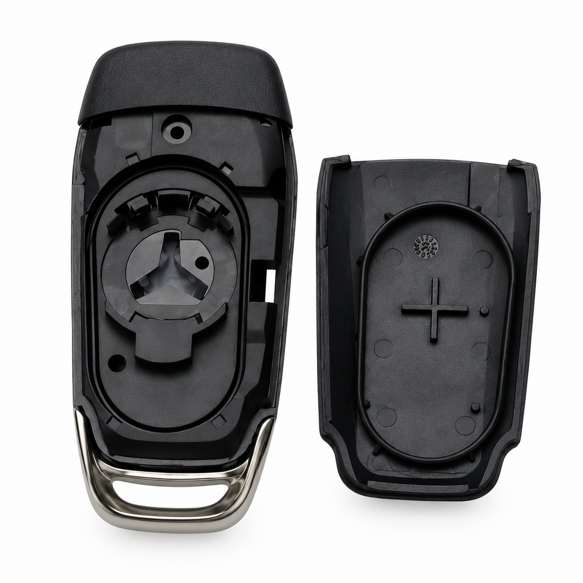 2 Button HU101 Flip Remote Key Fob Case for Ford Ranger T6 2015-2023
