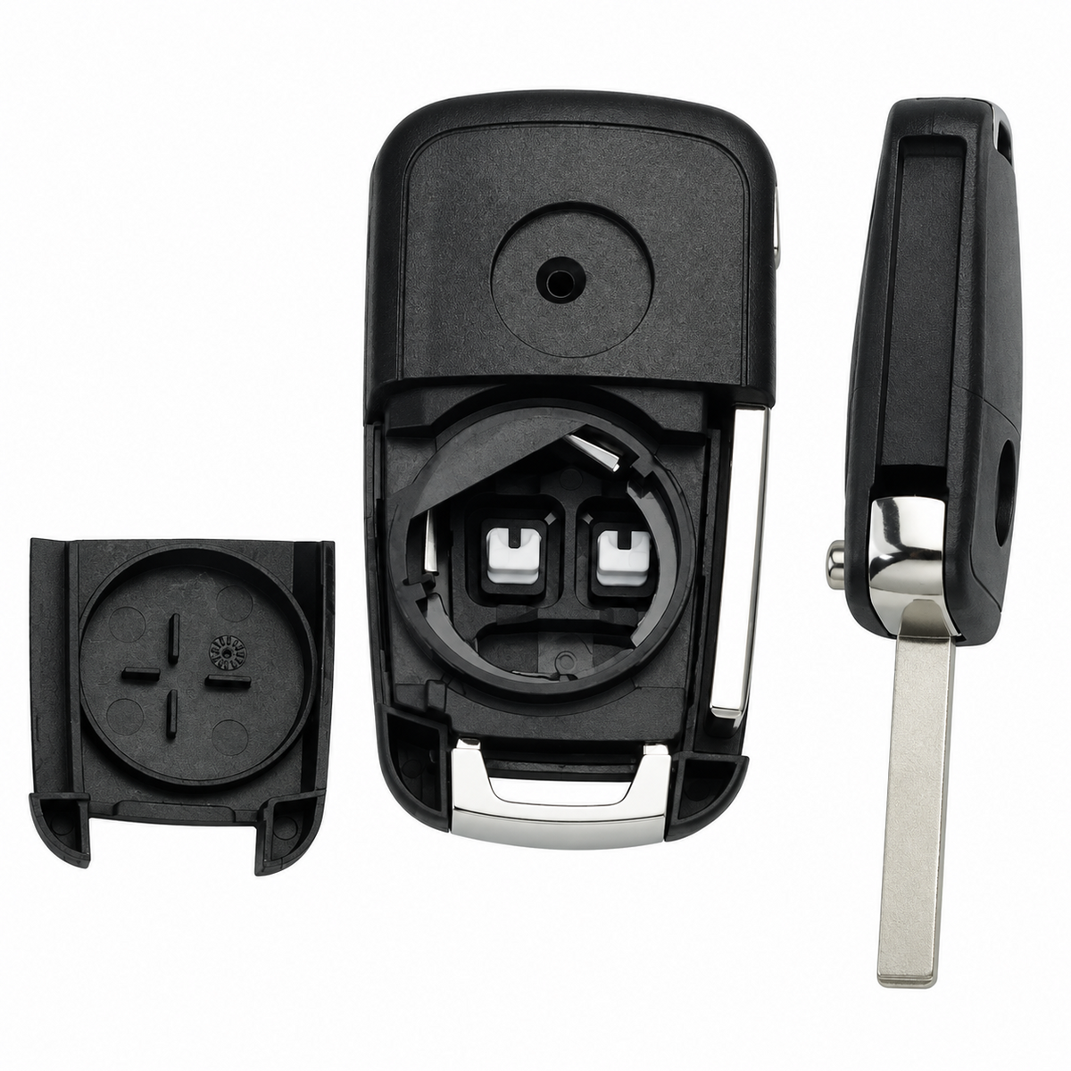 2 Button Flip Remote Key Fob Case Shell for Vauxhall Astra J 2009-2015 Opel