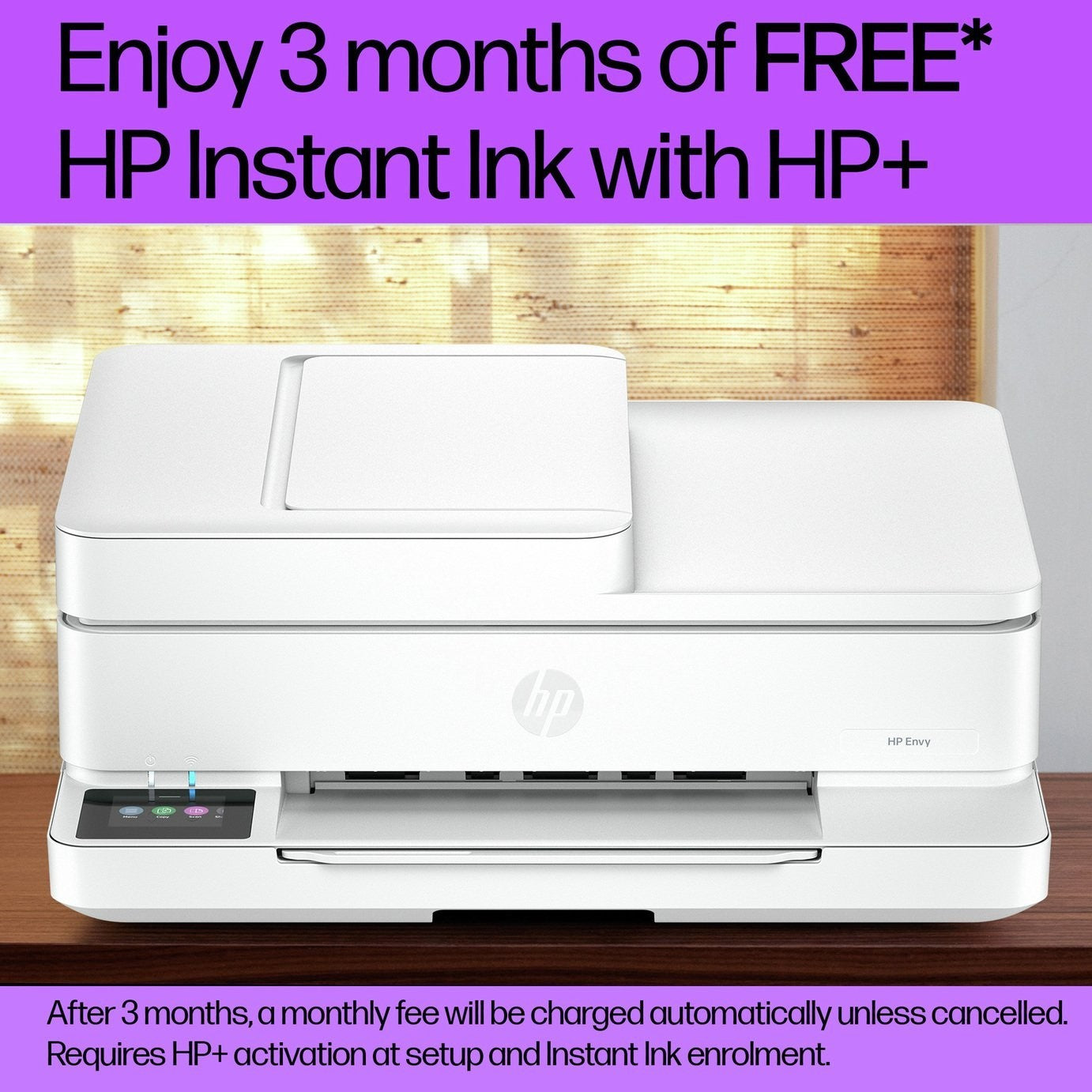 HP Envy 6530e Wireless Photo Printer &  Instant Ink