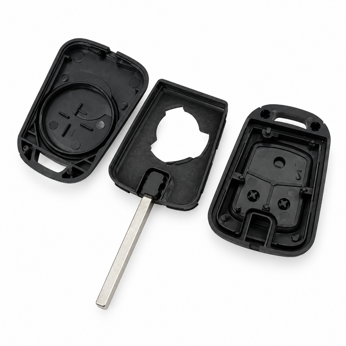 Replacement 2 Button Remote Key Fob Shell Case for Vauxhall Opel Corsa E Adam Me