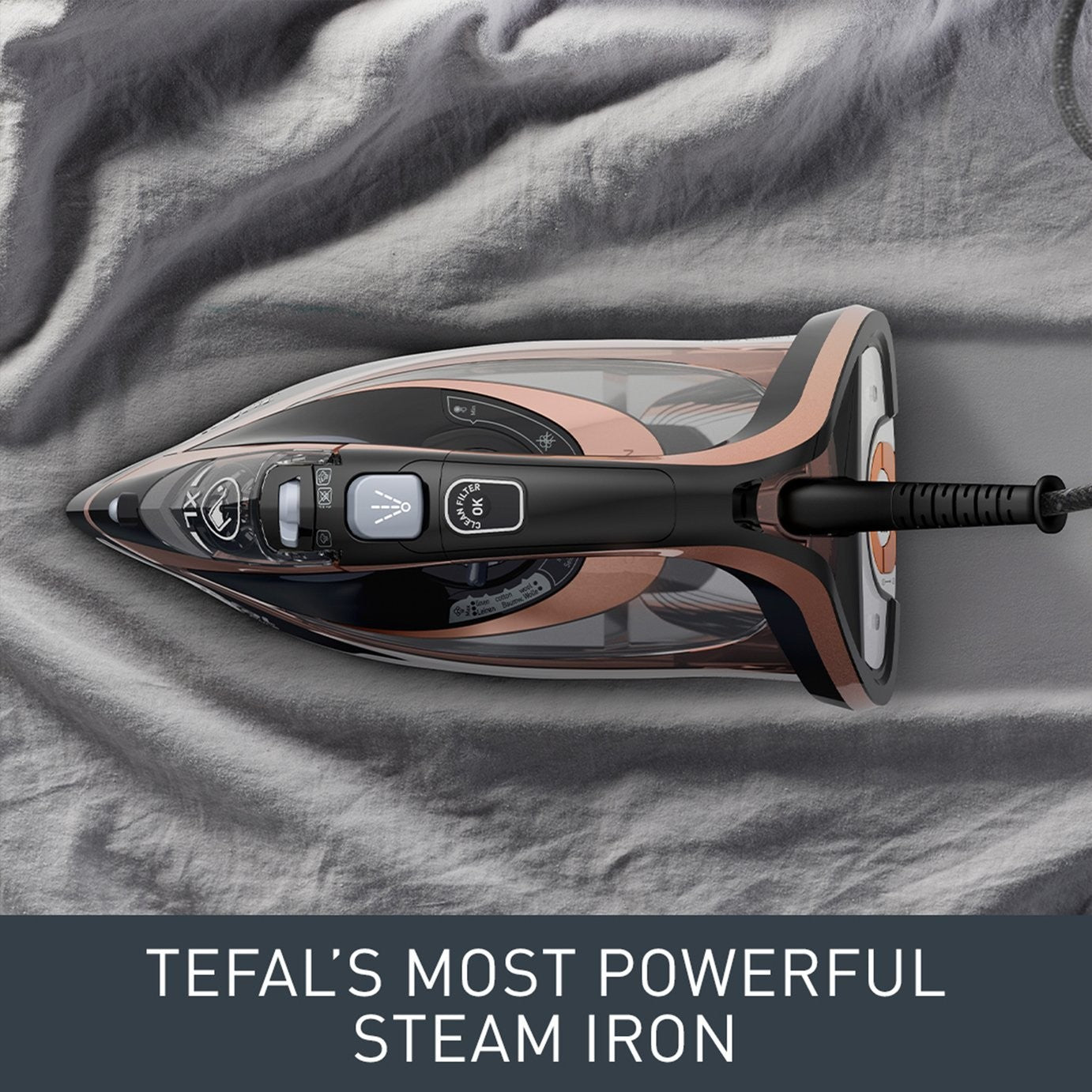TEFAL ULTIMATE PURE Fv9845 STEAM IRON BY DOSKA RESTORE