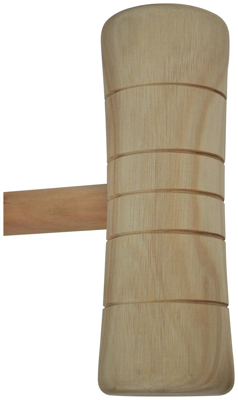 Croquet Set Birch Wood | 6 Mallets 6 Balls 10 Hoops | Family Garden Game