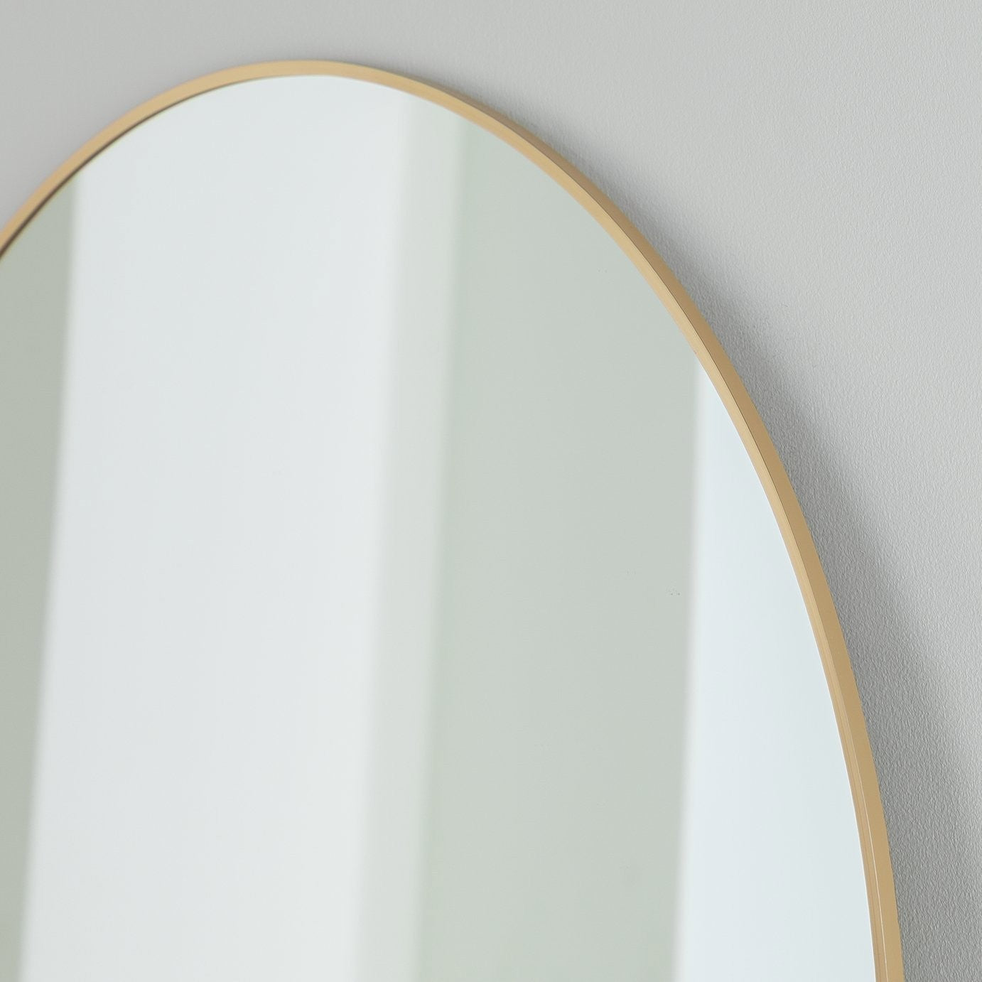 Habitat Gold Arch Wall Mirror - 100x70cm