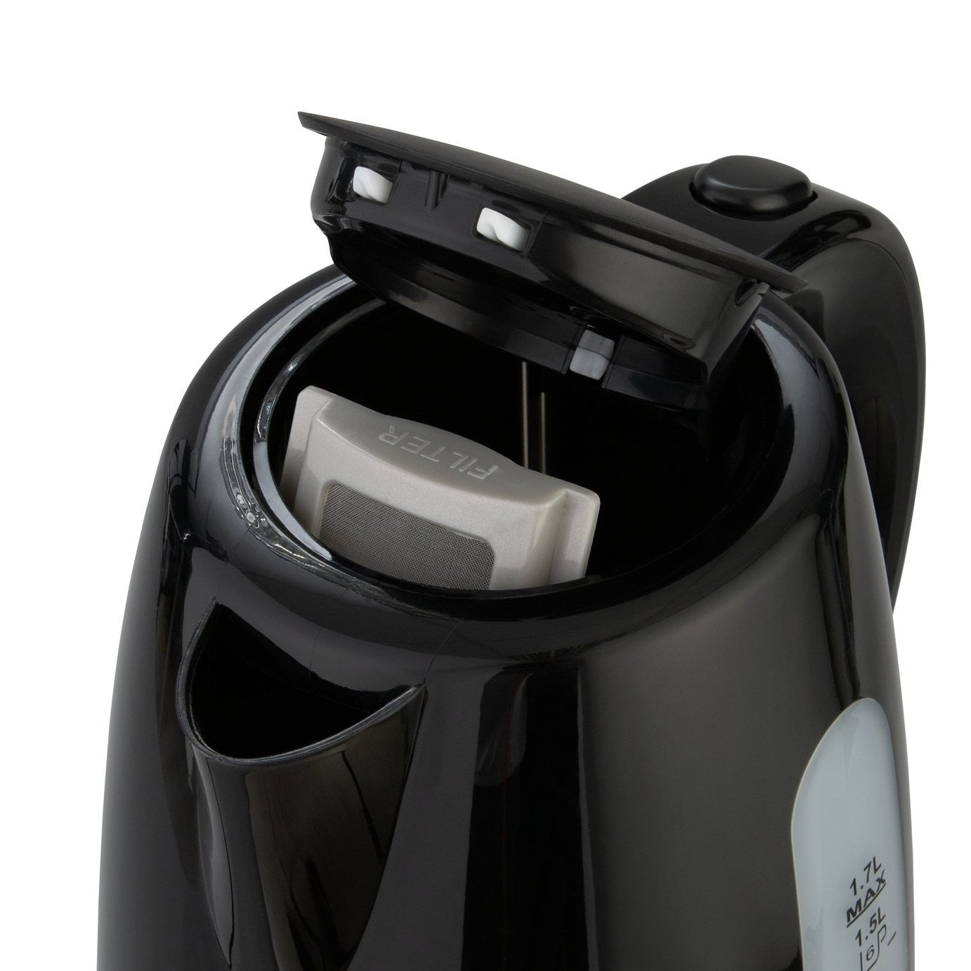 Cookworks Plastic Illuminated Kettle - Black