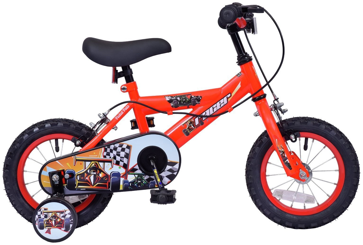 Pedal Pals 12 Inch Wheel Size Kids Mountain Bike (Multicolour)