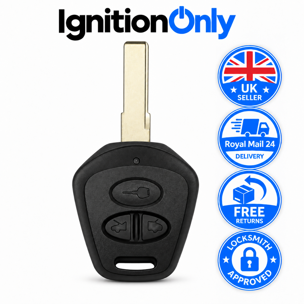 3 Button Remote Key Fob Case Shell HU66 for Porsche 911 996 Boxster S 986