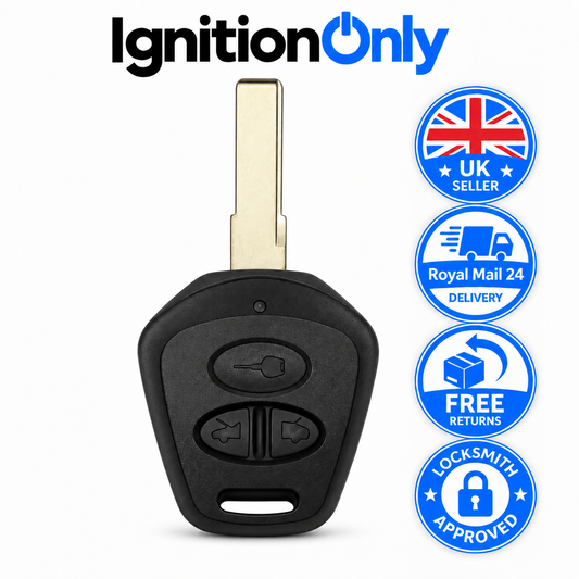 3 Button Remote Key Fob Case Shell HU66 for Porsche 911 996 Boxster S 986