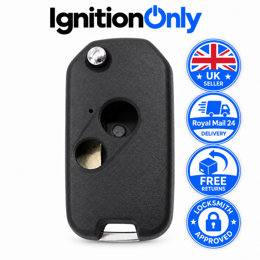 3 Button Flip Remote Key Fob Case Upgrade for Honda Accord Civic Jazz CR-V