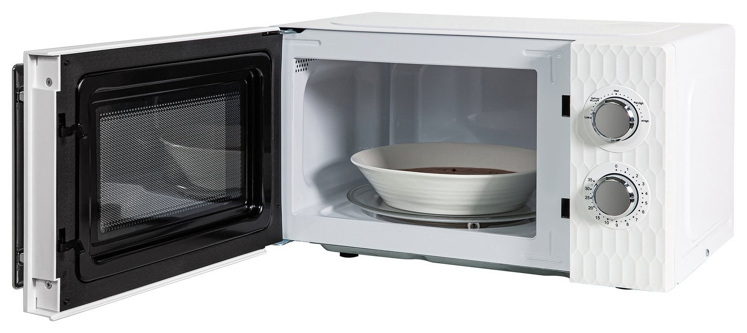 Russell Hobbs RHMM715 Manual Microwave Oven 17L Honeycomb Freestanding 700w