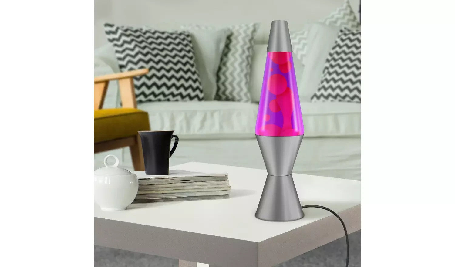 Fuchsia Mirage Lava Lamp 14.5in - Pink & Violet