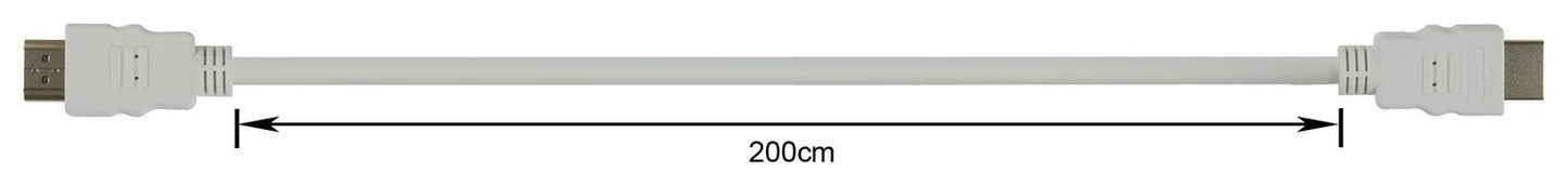 2m HDMI Cable - White