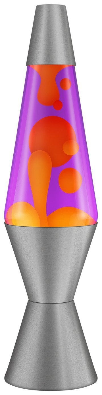 Radiance Lava Lamp 17in - Orange & Violet