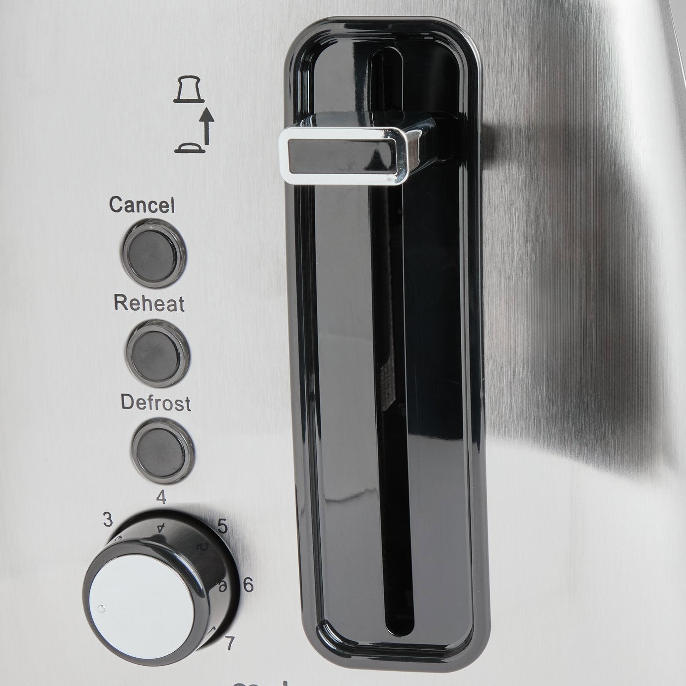 Cookworks 2 Slice Toaster - Stainless Steel