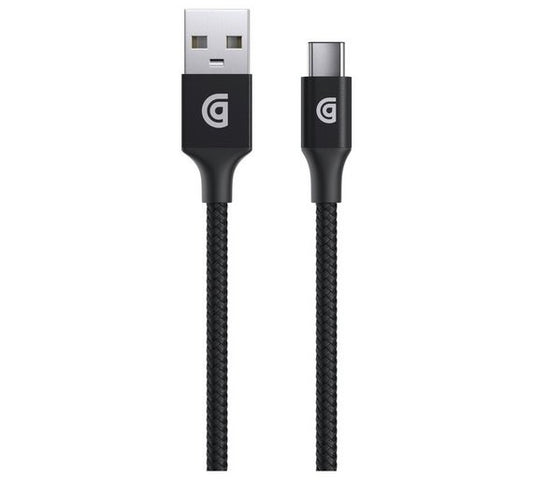 Griffin Premium USB-A to USB-C 1.8M Charging Cable - Black
