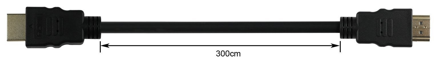 3m HDMI Cable - Black