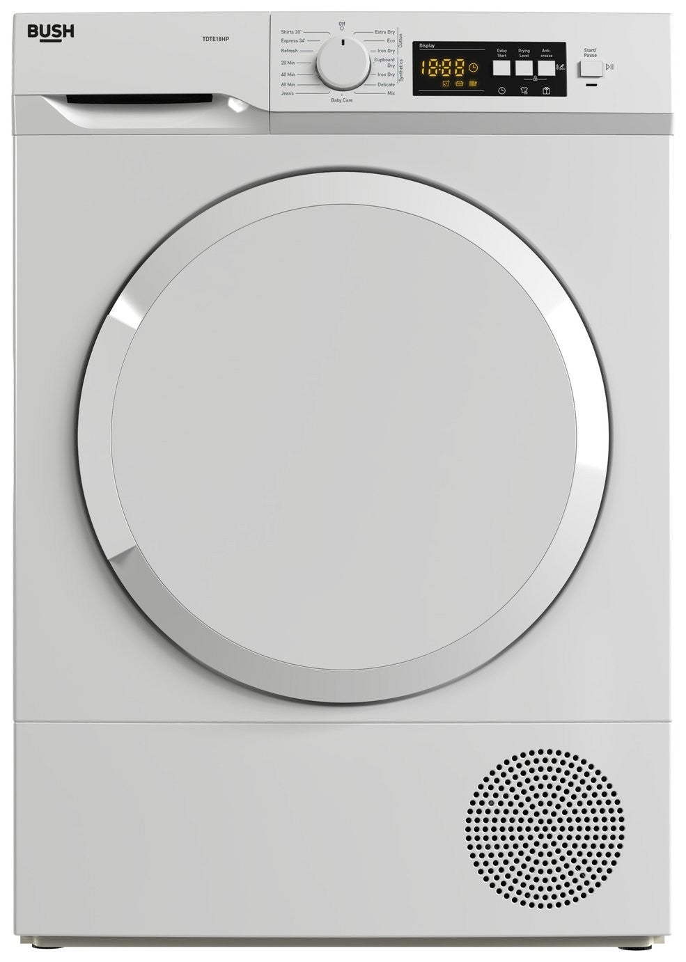 Bush TDTE18HP 8KG Heat Pump Tumble Dryer - White IN ORIGINAL PACK