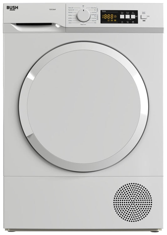 Bush TDTE18HP 8KG Heat Pump Tumble Dryer - White IN ORIGINAL PACK