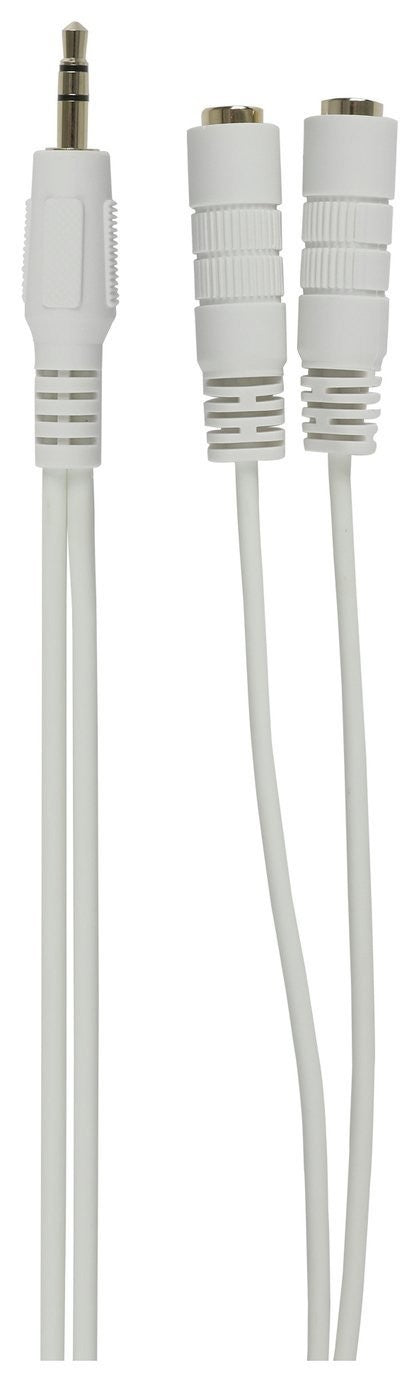 Headphone Splitter - White