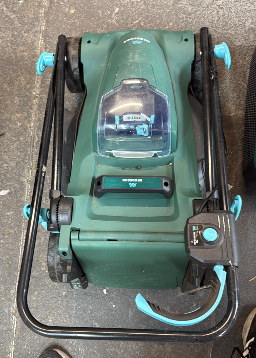 McGregor 37cm Cordless Lawnmower - 36V