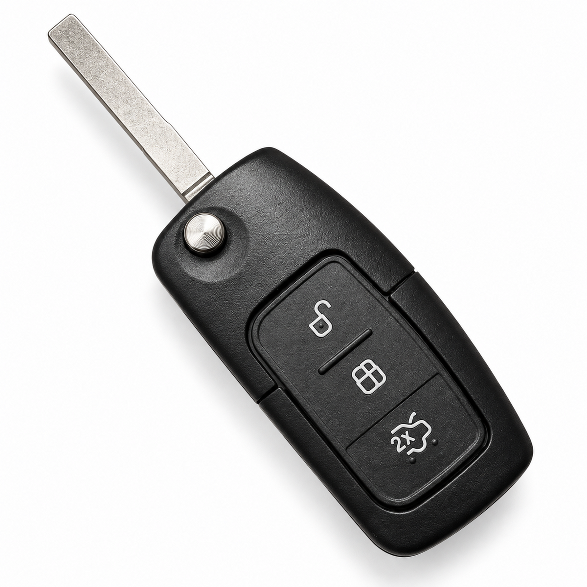 Ford Focus MK2 Key Case 3 Button Flip Remote Fob HU101 Blade 2005-2010