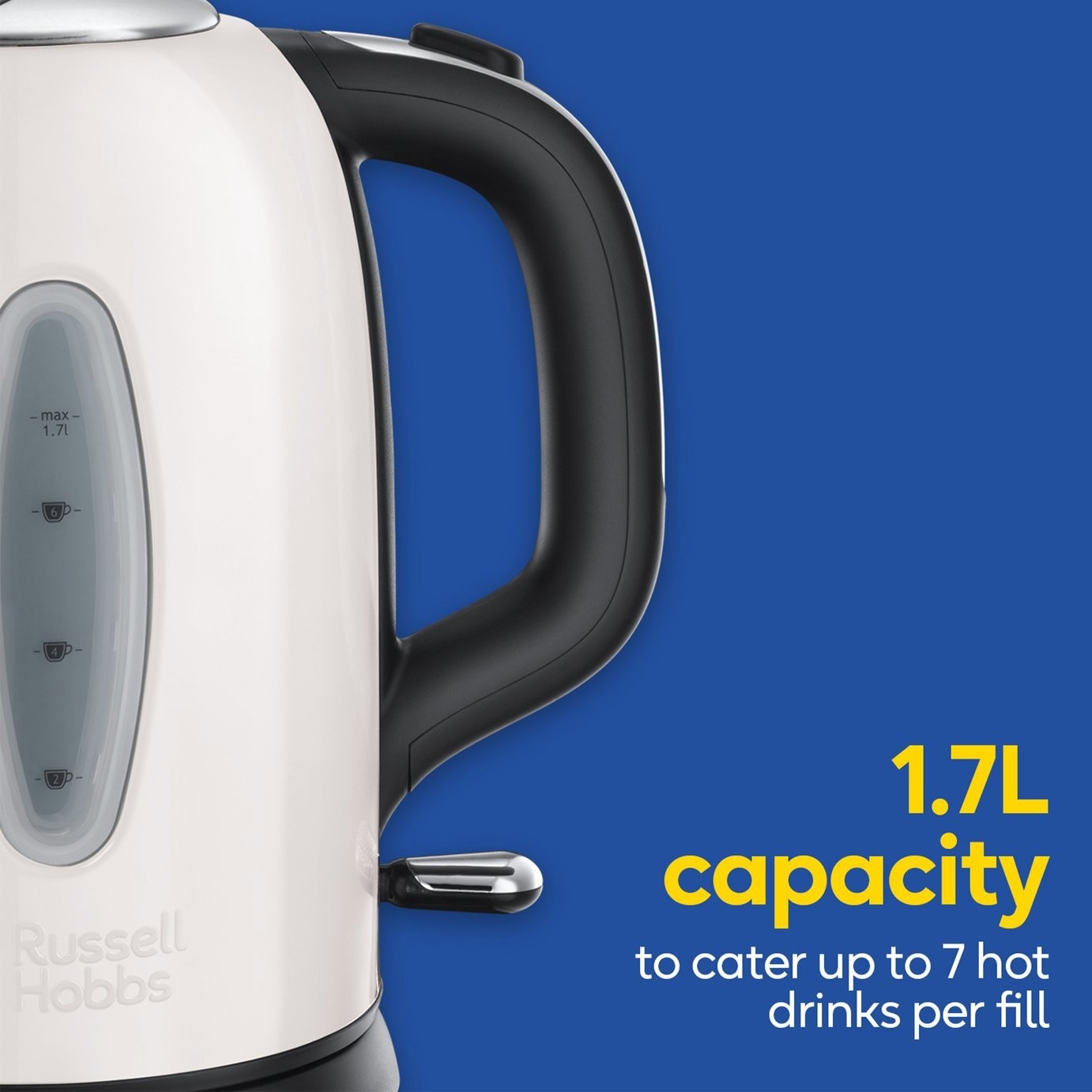 Russell Hobbs 25516 Worcester Jug Kettle - White