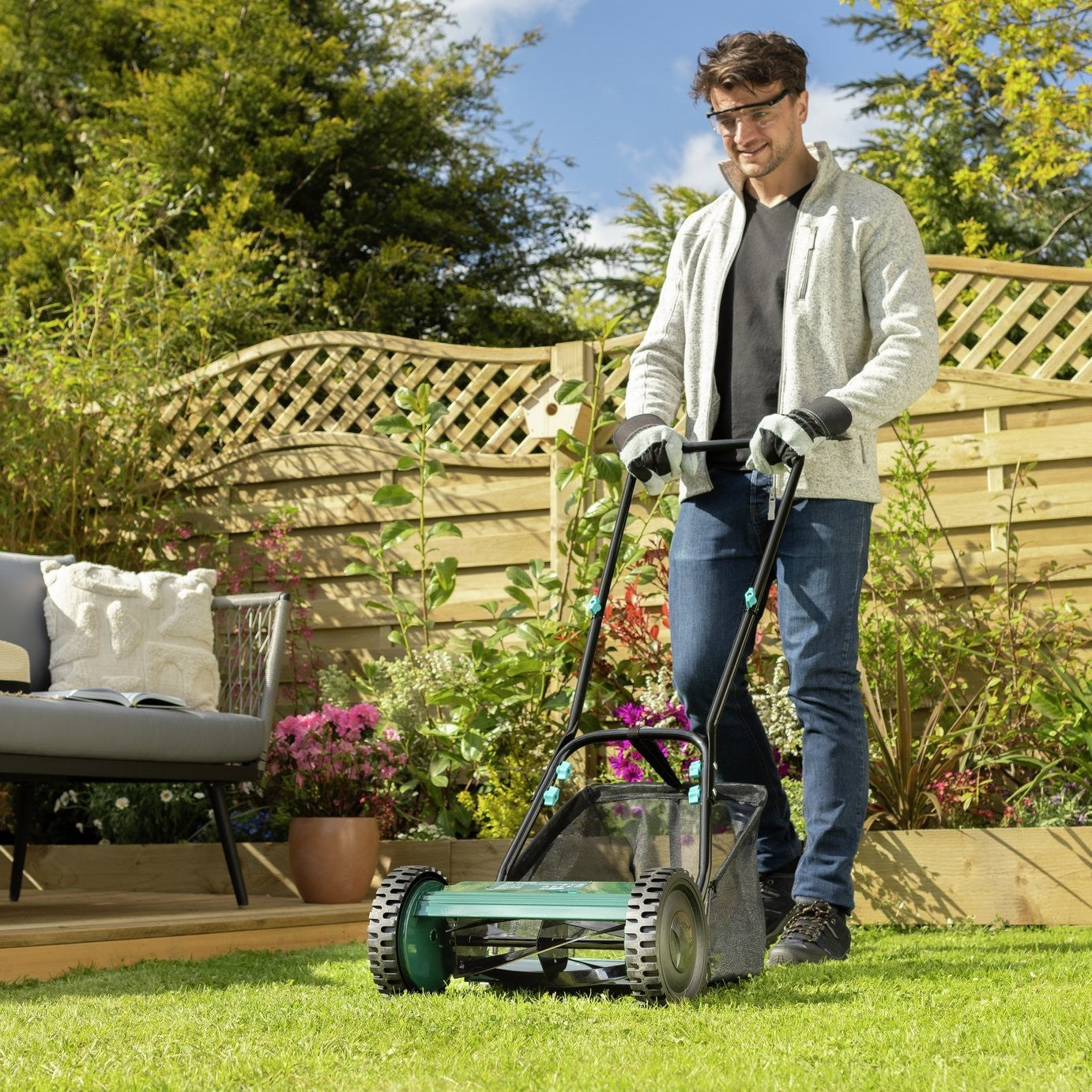 McGregor 30cm Wide Cylinder Lawnmower