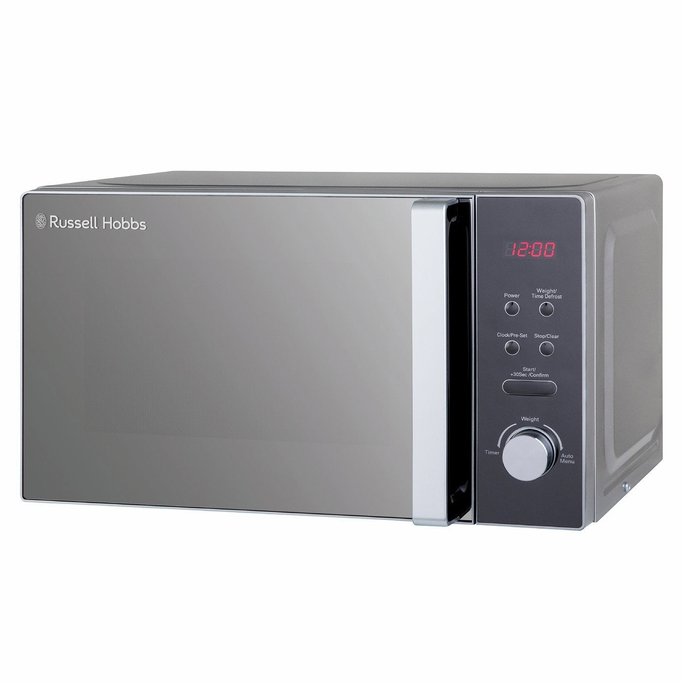 Russell Hobbs 800W Standard Microwave RHM2076SAG - Silver