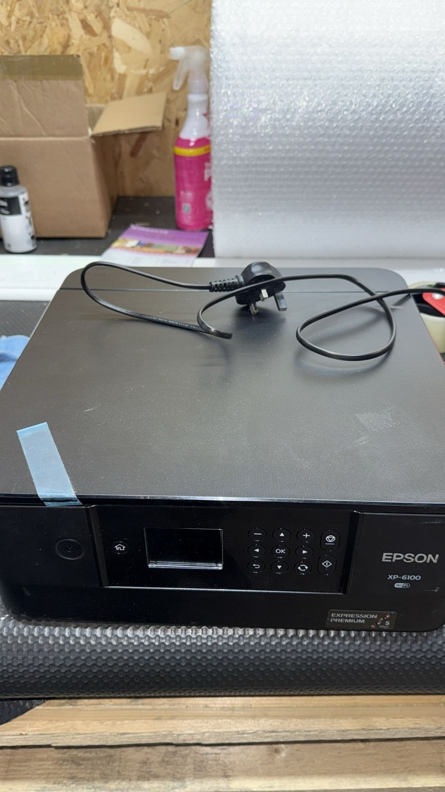 Epson XP-6100 AIO Wireless Inkjet Printer - Black