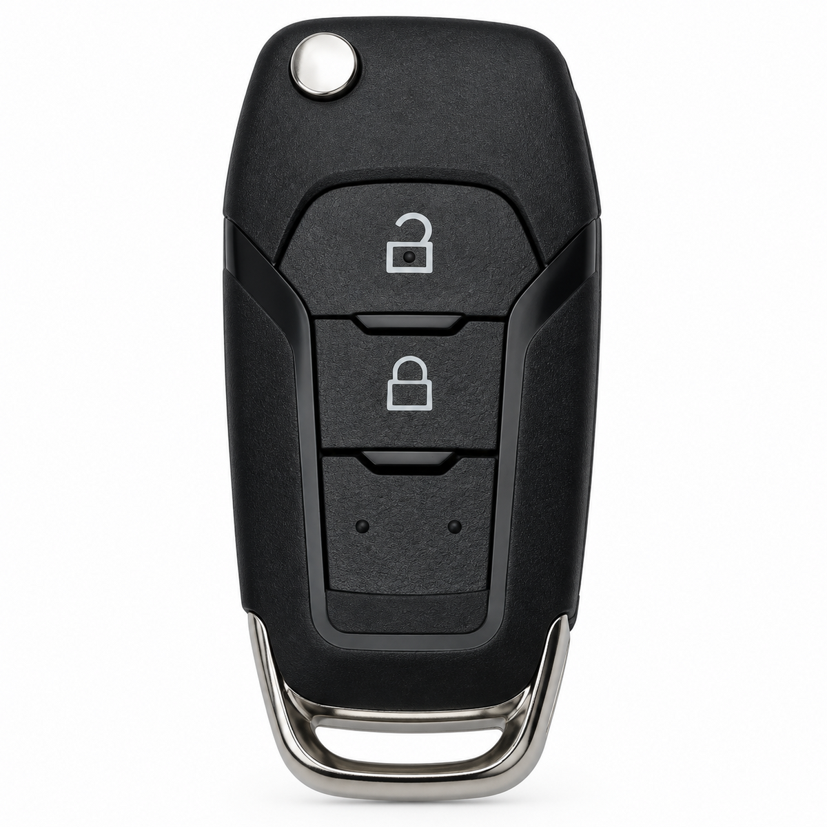 2 Button HU101 Flip Remote Key Fob Case for Ford Ranger T6 2015-2023