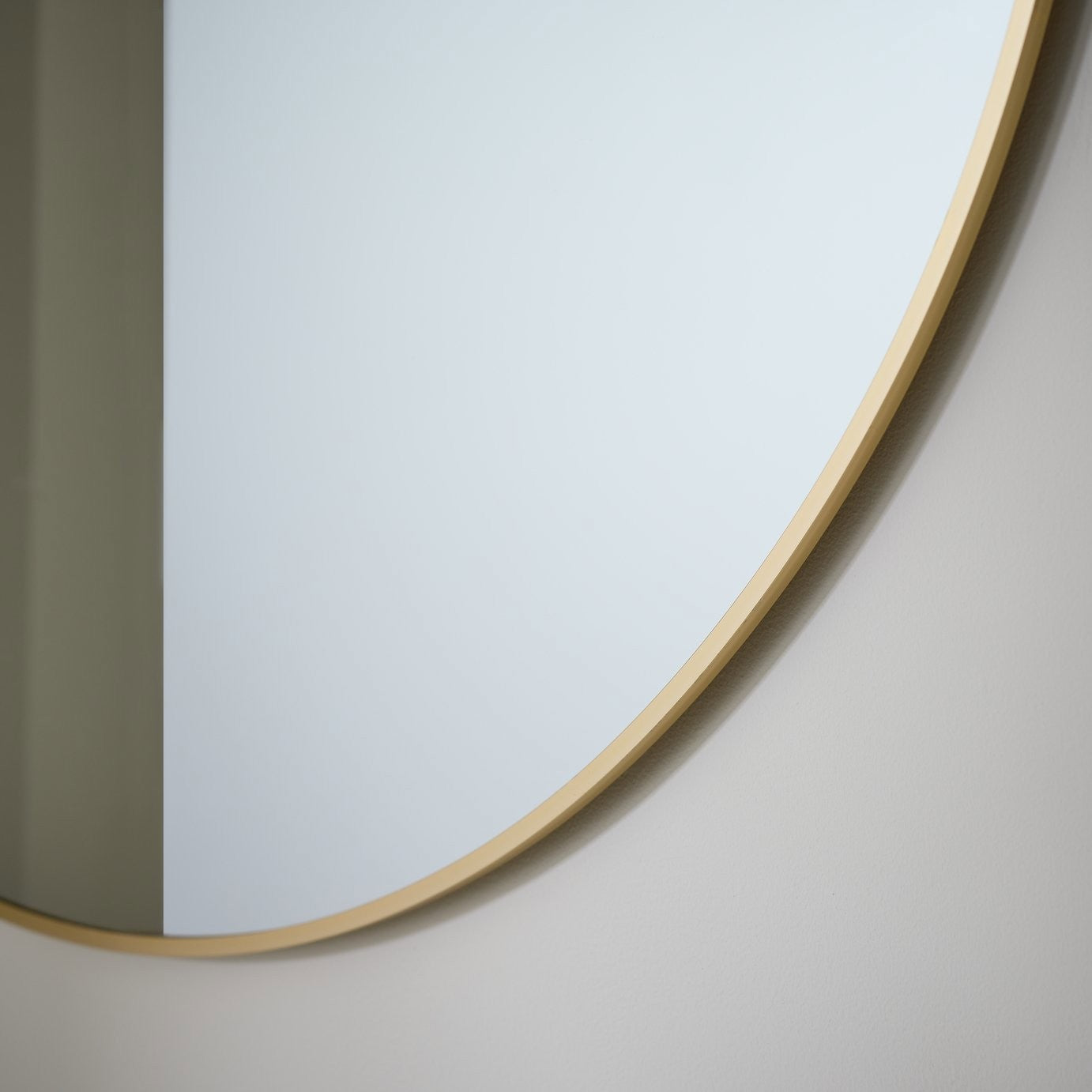 Habitat Gold Round Wall Mirror - 80x80cm
